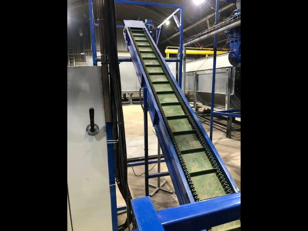 Ленточный транспортер с гофробортом - фото 3