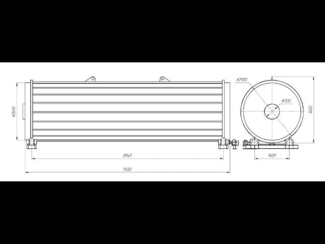 Барабан сушильный АВМ-1,5 - фото 6