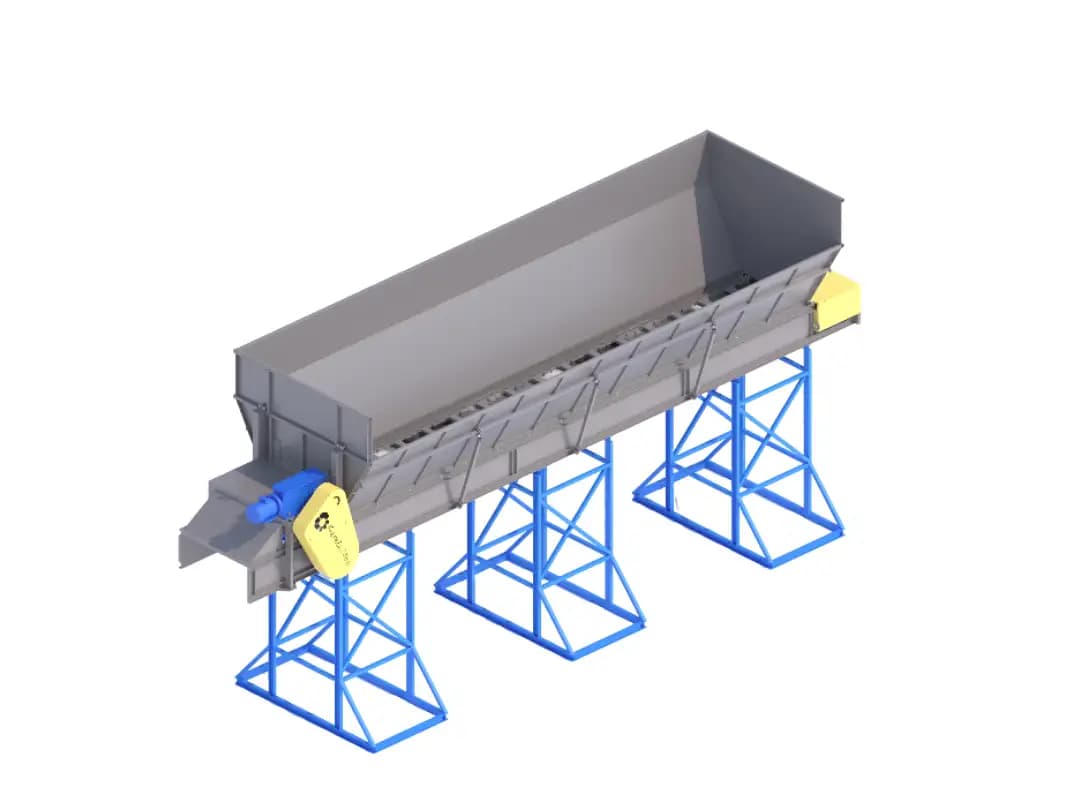 Стокерный склад «Живое дно» – механический