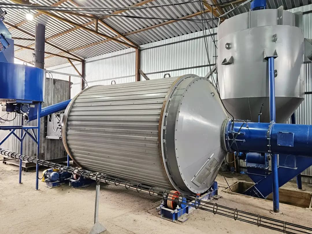 Линия брикетирования (пресс Nielsen) — Борисово-Судское (Вологодская обл.)